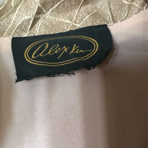 Jacket gold satin - Picture 2 of 4